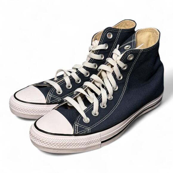 US 7 / W 9 Converse Chuck Taylor All Star Hi – Navy canvas classic - Picture 2 of 8